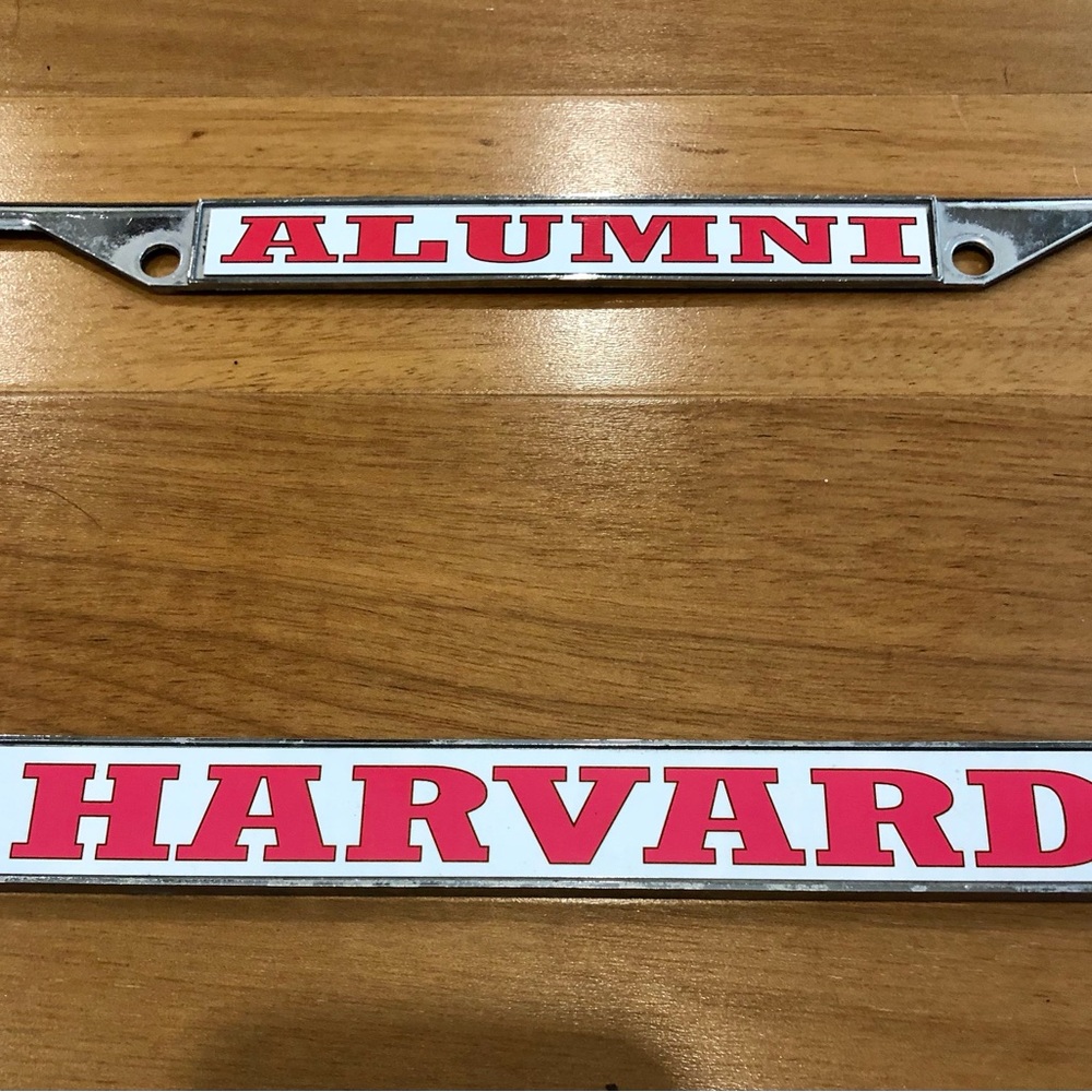 Harvard Alumni License Plate Frame